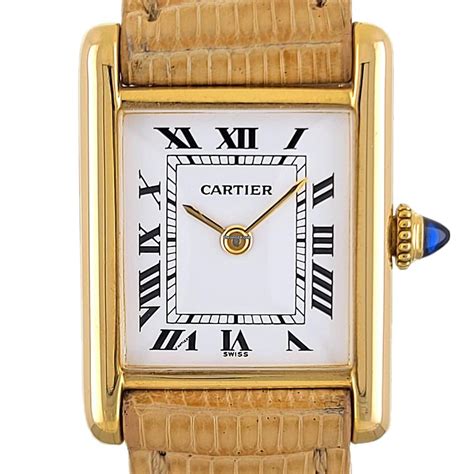 cartier uhr herren gebraucht|cartier uhren tank.